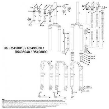 Sektor U‑Turn 1 ⅛″ Rock Shox CSU Aluminium Steerer – 114015498040