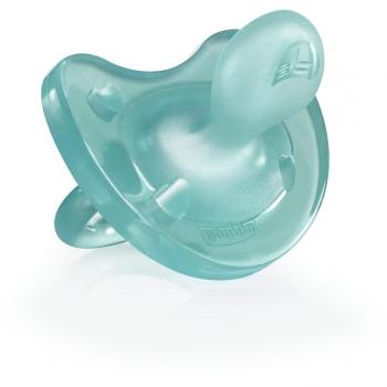 Soft Pacifier for 0-6 months (Color: Blue), Quantity: 1