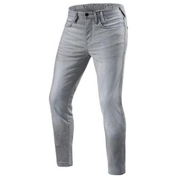 Rev'It! Piston 2 SK Jeans Moto Gris Clair Délavé Taille 31
