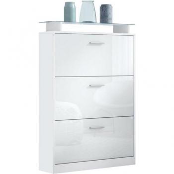 Schuhschrank Lavia in Hochglanz