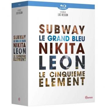 5 Films De Luc Besson : Subway + Le Grand Bleu + Nikita + Léon + Le Cinquième Élément