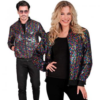 Chaqueta de Moda Bomber Multicolor para Adulto