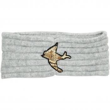 Cinta para la Cabeza Pcregitta de PIECES, Gris (Medium Grey Melange)