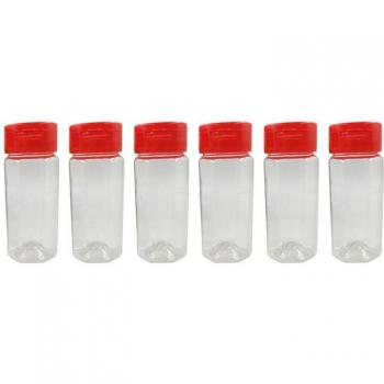 Condiment Collection – 12‑Pack Plastic Seasoning Jars