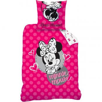 Disney Minnie New Shoes Schlafbett – Rosa, Mehrfarbig, 135 x 200 cm