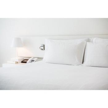 Lenzuolo Hosteline Iris Premium Bianco Intatto
