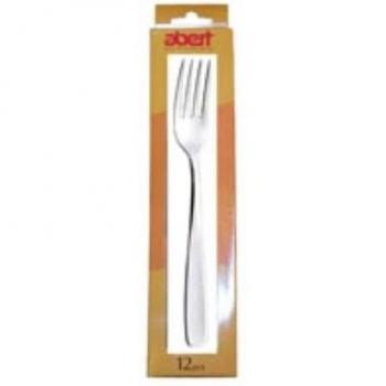 Kit 12 forchette da pranzo America acciaio 141 mm C4638