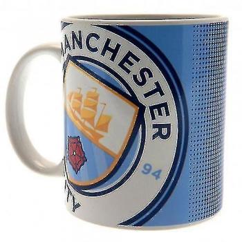 Manchester City FC Large Crest Mug One Size sky blue