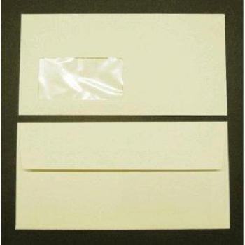 Briefumschläge Conqueror Texture DINlang 120g/qm HK Fenster VE=500 Stück chamois