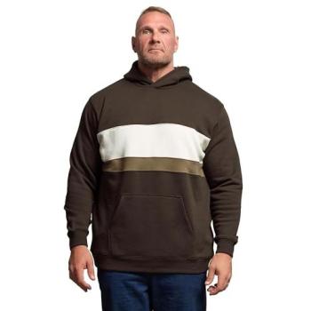 Big & Tall BadRhino Brown Hoodie – 4XL Edition