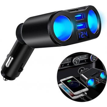 Adaptador Divisor de Toma de Encendedor 12V