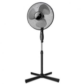 Ventilador de pie negro 40cm 40W