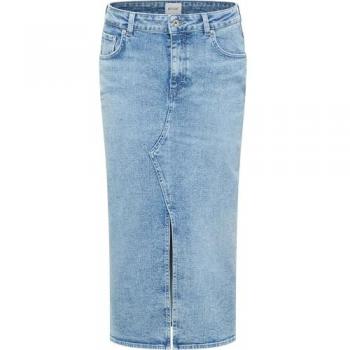 Gonna Slim Fit Blu 1016225 di Mustang da Eureka