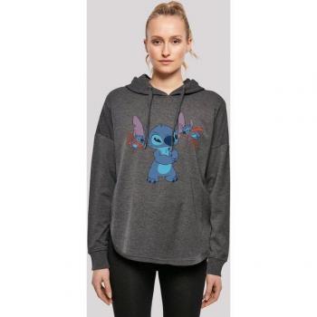 F4NT4STIC Hoodie Kleine Teufel Lilo und Stitch grau