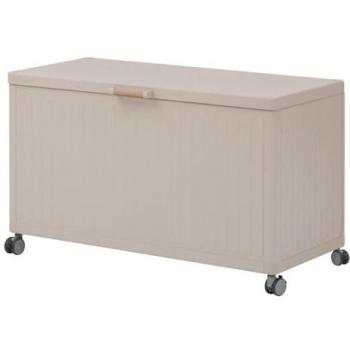 Edenio Coffre Rangement Argile 130x60,4x78cm Aluminium – Hespéride