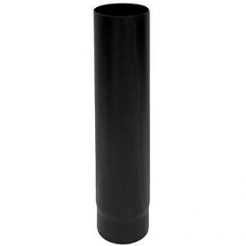 Tuyau de fumée pour poêle à bois 1 m – 600 °C – Émail noir – CNIE – Production italienne