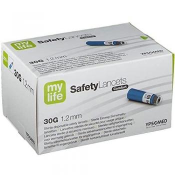 Lancettes de prélèvement mylife Comfort 30G 1,2 mm