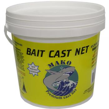 Unisex 3/8” Cast Net, Lee Fisher 123440 SSI Nylon, Multi‑Colour