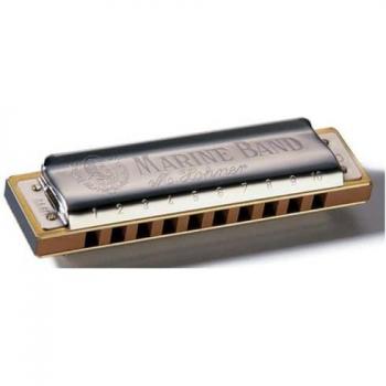 Hohner Marine Band 1896 Diatonic Harmonica in F#
