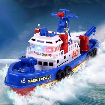 Bateau Flottant Électrique avec Effets Sonores