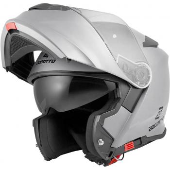 Casco Moto Bogotto V271 Argento S