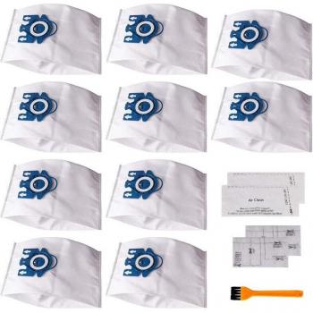 15 Pcs Miele GN AirClean Dust Bag Set