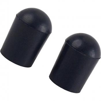 2pcs Non-Slip Cello Tail Pin Cover Black