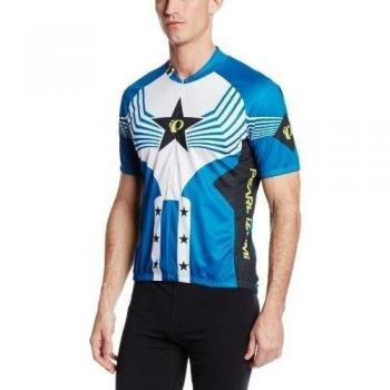 Camisa ciclismo Izumi Pearl Select LTD – Azul y blanco L mujer
