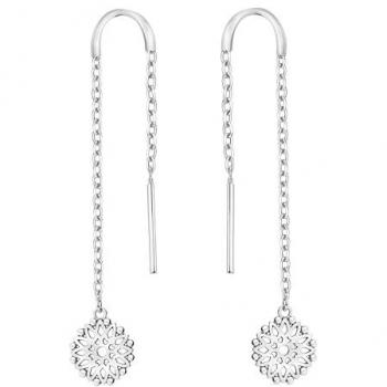 Fleur de Fil – Boucles d’oreilles Sofia Milani en argent