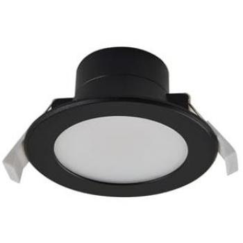Rida 10cm Black LED Recessed Spotlight with CCT