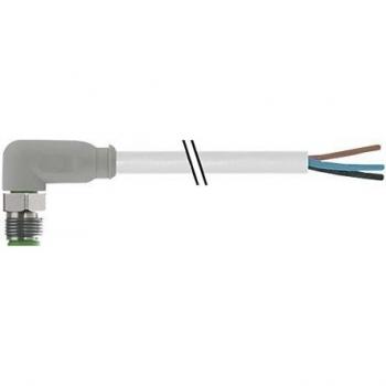 Cable RS‑PRO M8 3 polos, 2 m, 60 V AC/DC, 4 A, IP65/IP67