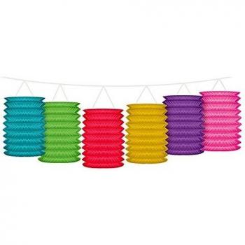 Décoration de Fête avec Lanternes Multicolores