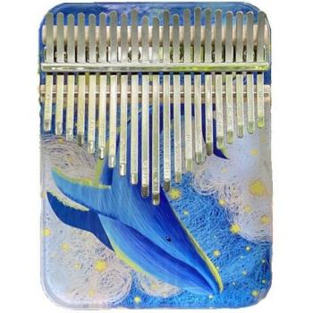 Sanza Musik Instrument 17/21 Tasten
