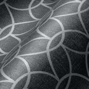 A.S. Création Vliestapete, Geometrisch Grau 375645 Wandtapete Vlies Satin Rolle Tapete VILLA