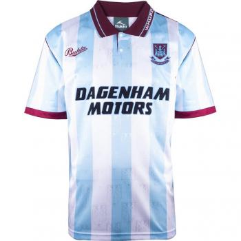 West Ham United 1992-93 Authentic Away Football Shirt (Bukta)