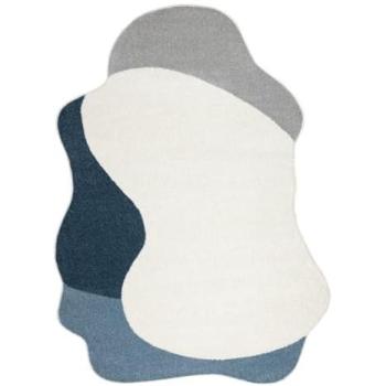 Abstract Fusion Carpet 5710 White/Navy