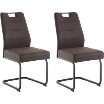 HELA Esszimmerstuhl Lena, Schwarz, 2er Set