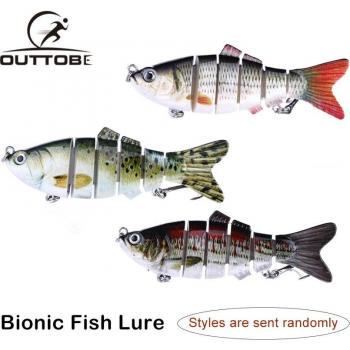Outtobe leurres de pêche 10cm 1/2/3 pièces