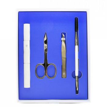 Set de Cuidado de Cejas Eyeko: Brocha, Cepillo, Tijeras, Pinzas y Navaja