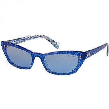 Miu Miu MU10US 1452B2 Blue Women's Sunglasses 53