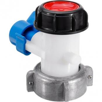 1000L IBC Storage Tank with 75mm DN50 Outlet and 2-Inch Male Butterfly Valve
