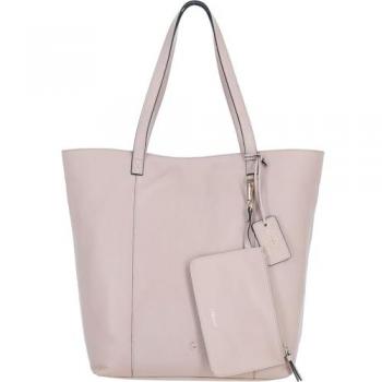 Serela Women's Real Leather Shoulder Bag – Beige, Detachable Pouch