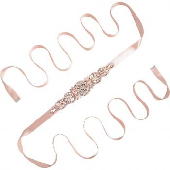 Ceinture de mariée diamants et strass TRiXY S426