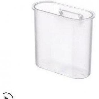 Boîte de rangement adhésive pour dentifrice et accessoires
