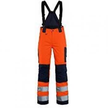 Pantaloni Brevetta Alta Visibilità Inverno 7885 Marine 2XL Corti
