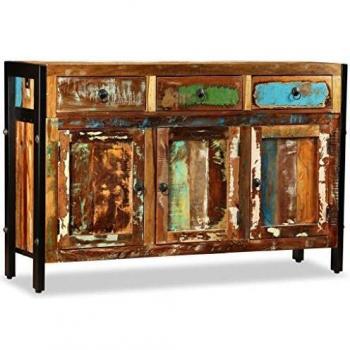 VidaXL Sideboard Solid Reclaimed Wood 120x35x76 cm