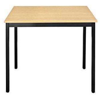 Tavolo Sodematub 180x80x74 cm con Faggio e Nero