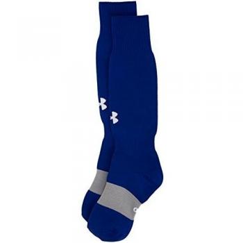 Chaussettes de football unisexe Under Armour UA Soccer Solid OTC, Bleu
