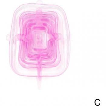 Set de Couvercles Ronds en Silicone Réutilisables