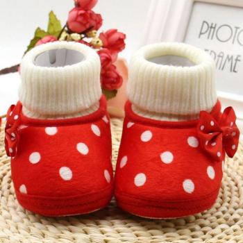 Baby Girl Bowknot Booties